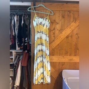 Sunshine Stripes Maxi Dress